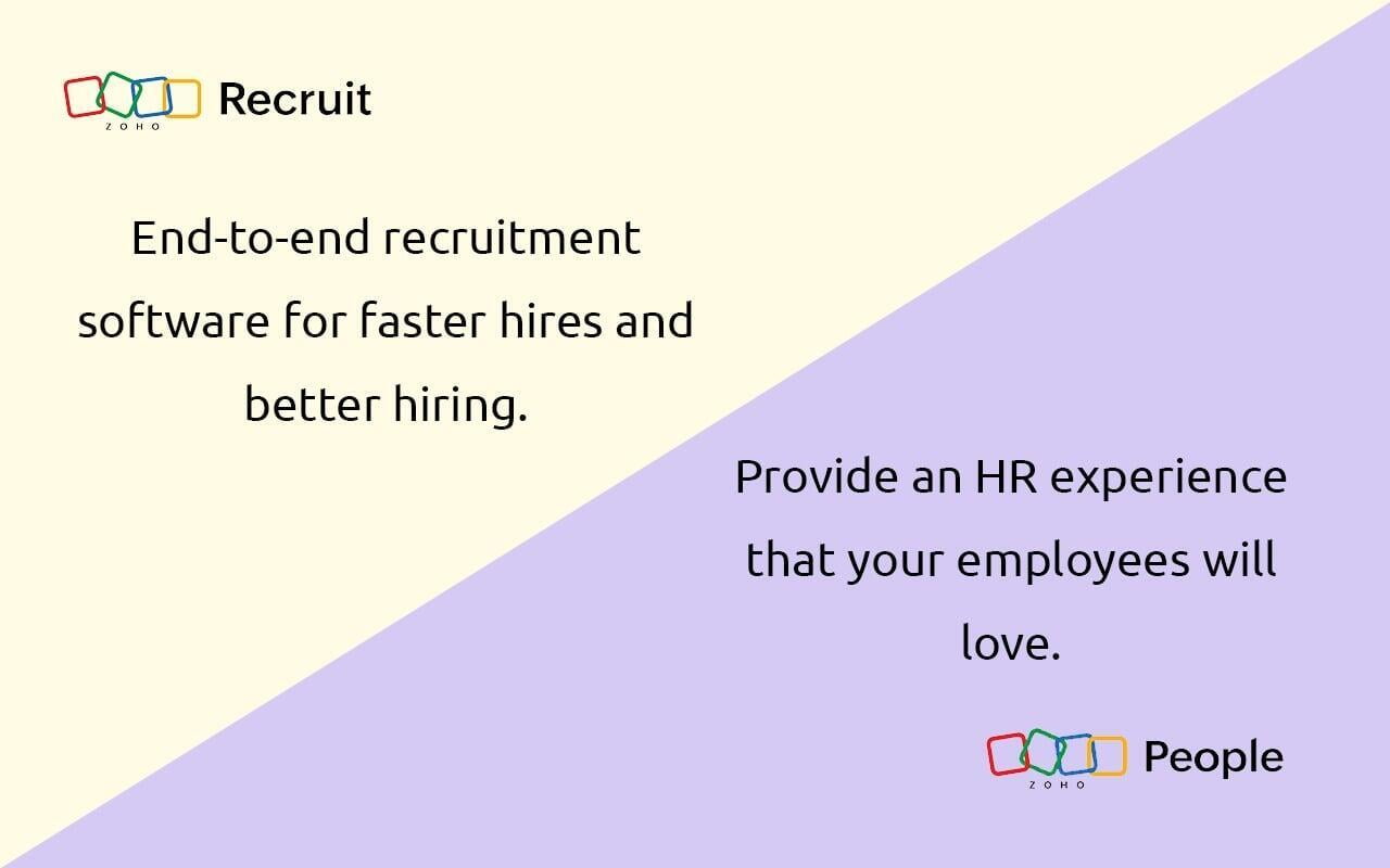 HRM's with Zoho People and Zoho Recruit